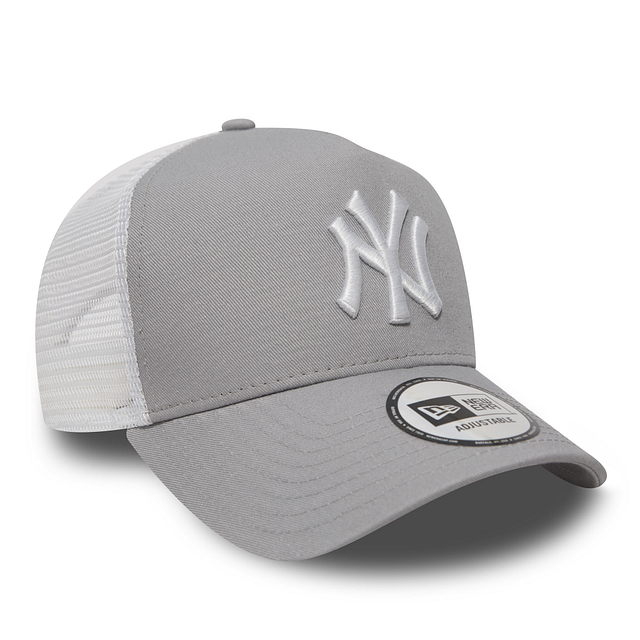 GORRA "NEW YORK YANKEES" CLEAN A-FRAME TRUCKER - GRIS/BLANCO - NEW ERA | 11588490