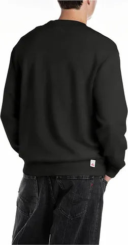 SUDADERA CON BORDADO EN EL PECHO - NEGRO - REPLAY | M3072 .000.23812