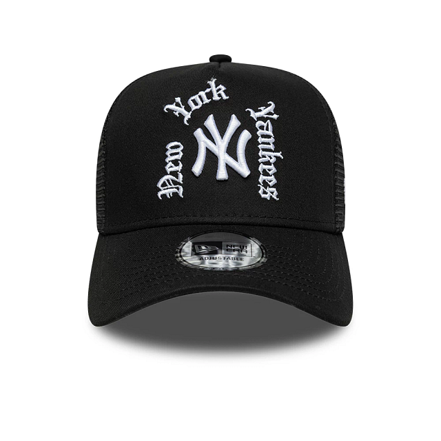 GORRA "WORKMARK NEW YORK YANKEES" A-FRAME TRUCKER - NEGRO - NEW ERA | 60915922
