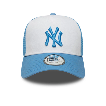 GORRA "NEW YORK YANKEES" A-FRAME TRUCKER - AZUL CLARO/WHITE - NEW ERA | 60856282