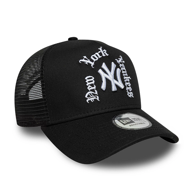 GORRA "WORKMARK NEW YORK YANKEES" A-FRAME TRUCKER - NEGRO - NEW ERA | 60915922