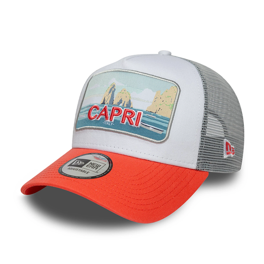 GORRA "SUMMER CAPRI" TRUCKER - ROJO/BLANCO - NEW ERA | 60667457