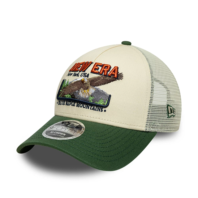 GORRA "GRAPHIC 9FORTY" M-CROWN TRUCKER - VERDE/BEIGE - NEW ERA | 60915801