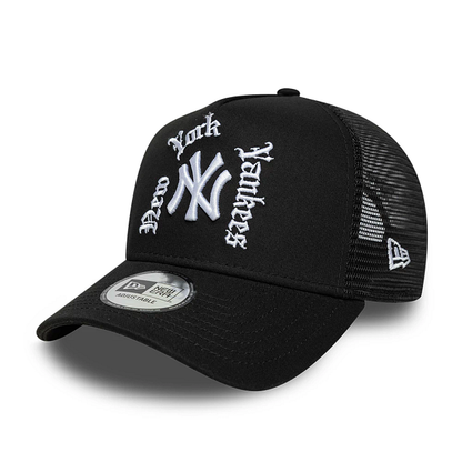 GORRA "WORKMARK NEW YORK YANKEES" A-FRAME TRUCKER - NEGRO - NEW ERA | 60915922
