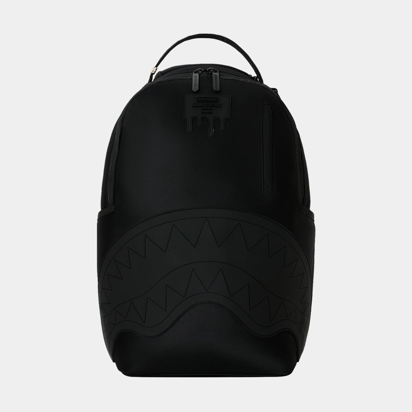 MOCHILA SHARK CENTRAL BLACKED OUT EMBOSSED NYLON BACKPACK - NEGRO - SPRAYGROUND | 910B9635NSZ