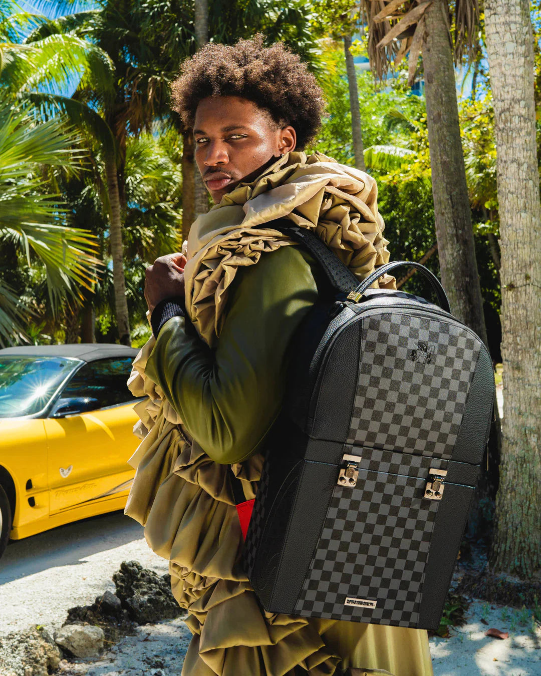 MOCHILA HENNY PHANTOM HALF BOX - BLACK - SPRAYGROUND