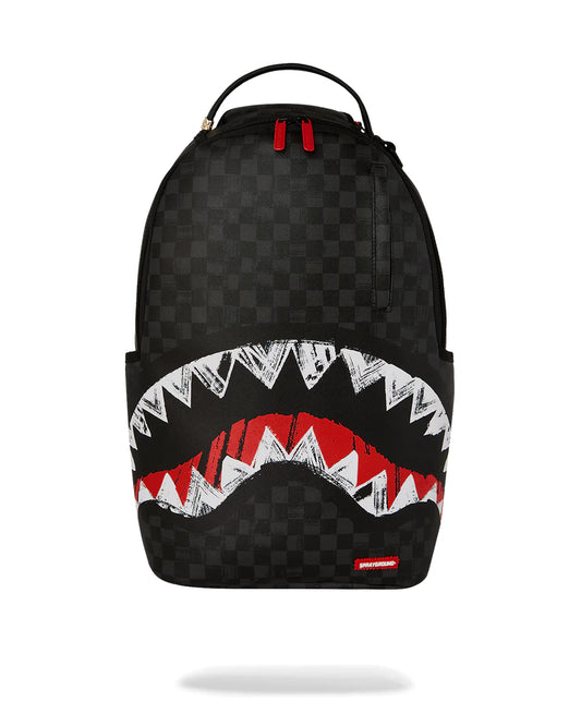 MOCHILA SCRIBBLE SHARK - NEGRO - SPRAYGROUND | 910B7102NSZ