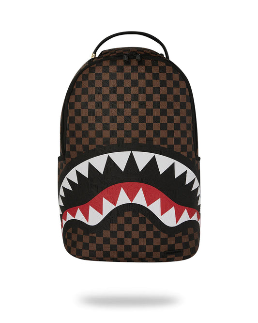 MOCHILA CHECK 2 EMBOSS - MARRON - SPRAYGROUND | 910B8232NSZ