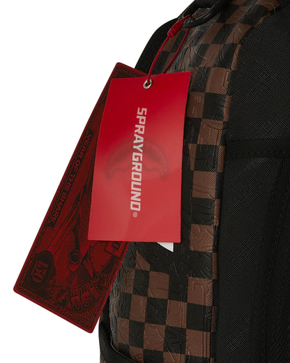 MOCHILA CHECK 2 EMBOSS - MARRON - SPRAYGROUND | 910B8232NSZ