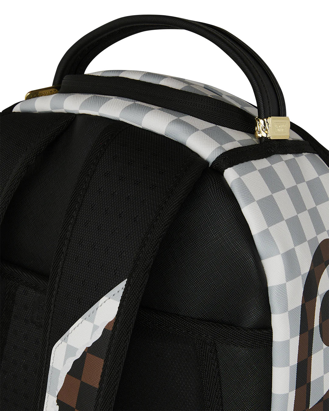 MOCHILA CREAM AND BROWN TEAR CHECK - MARRON - SPRAYGROUND | 910B8290NSZ