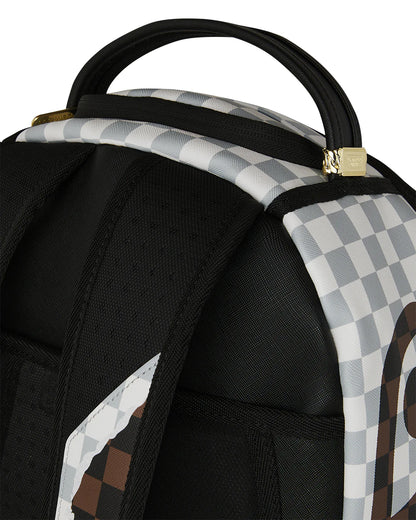MOCHILA CREAM AND BROWN TEAR CHECK - MARRON - SPRAYGROUND | 910B8290NSZ