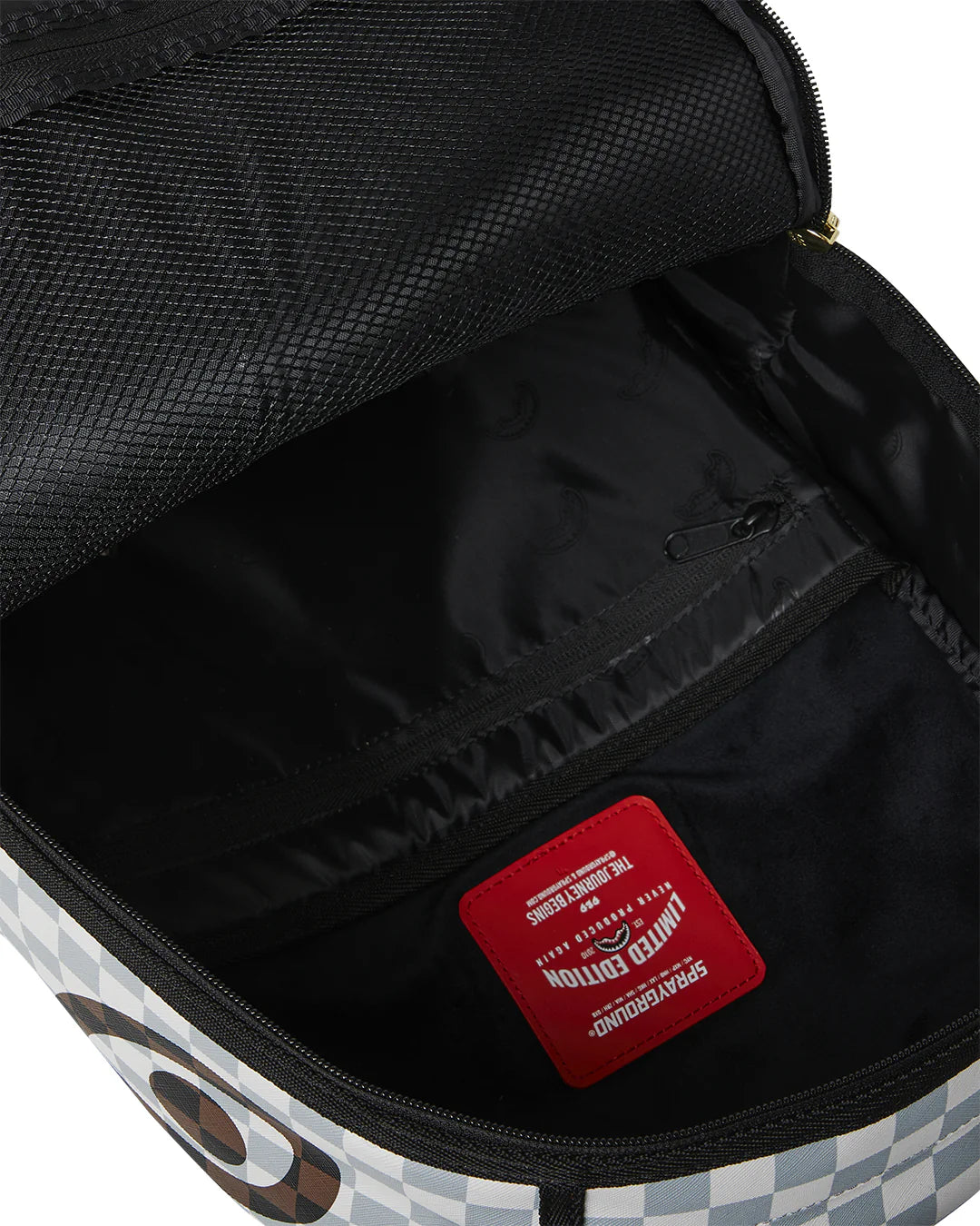 MOCHILA CREAM AND BROWN TEAR CHECK - MARRON - SPRAYGROUND | 910B8290NSZ