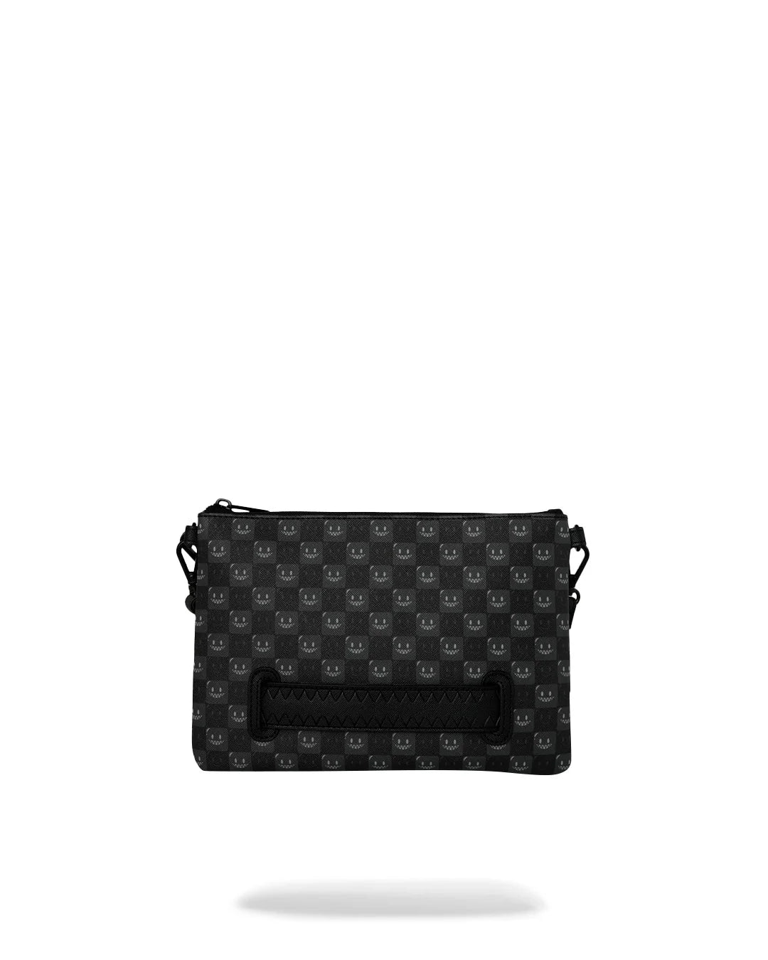 BOLSO POCHETTE CONVERTIBLE BANDOLERA SHARKS IN PARIS WTF BUBBLY BLACK CHECKCROSSOVER CLUTCH - NEGRO - SPRAYGROUND | 910B9318NSZ