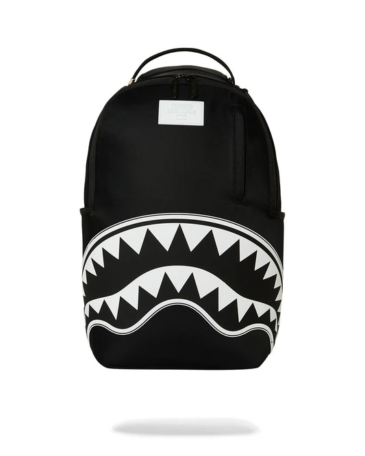 MOCHILA SHARK CENTRAL WHITE STENCIL BACKPACK - NEGRO - SPRAYGROUND | 910B9634NSZ