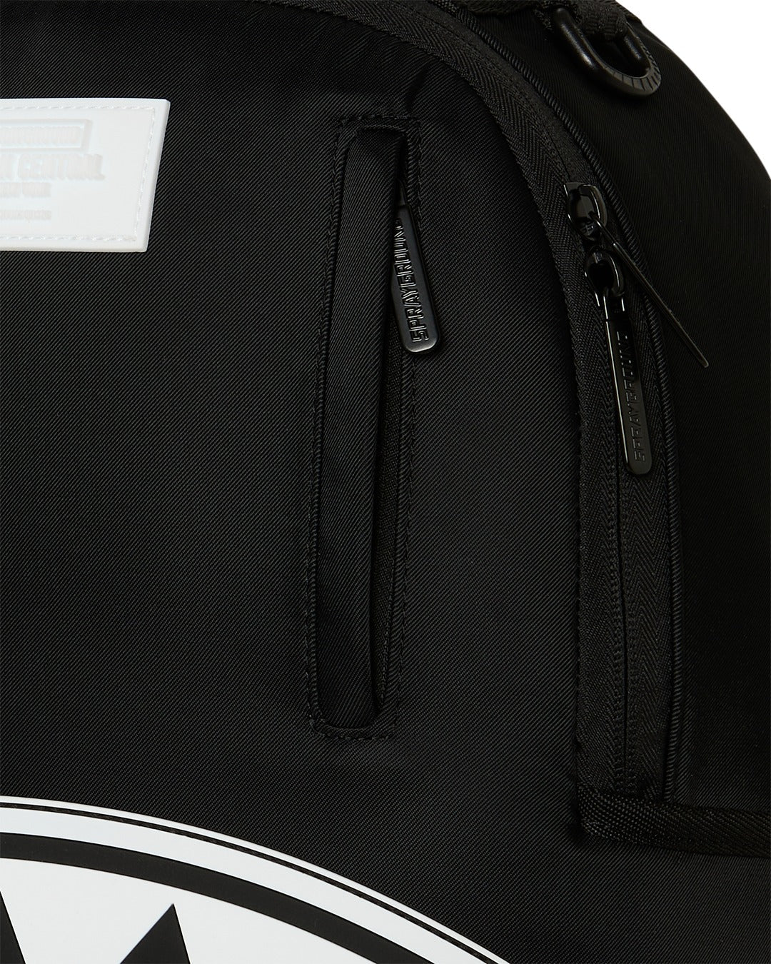 MOCHILA SHARK CENTRAL WHITE STENCIL BACKPACK - NEGRO - SPRAYGROUND | 910B9634NSZ