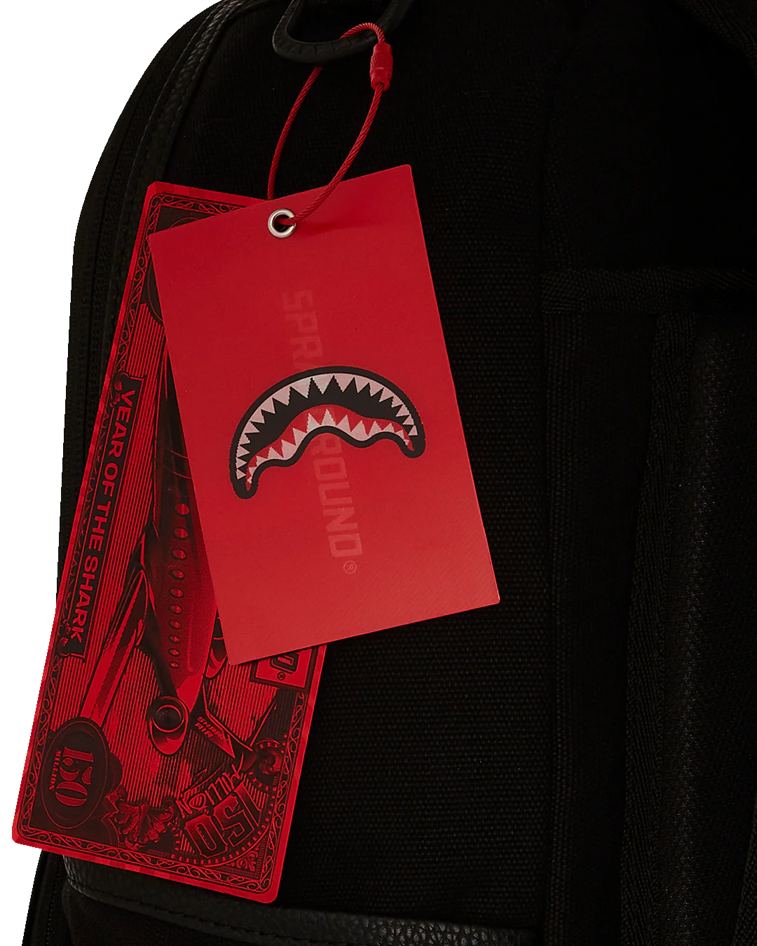 MOCHILA SHARK POCKET CANAVAS BACKPACK - NEGRO - SPRAYGROUND | 910B7127NSZ