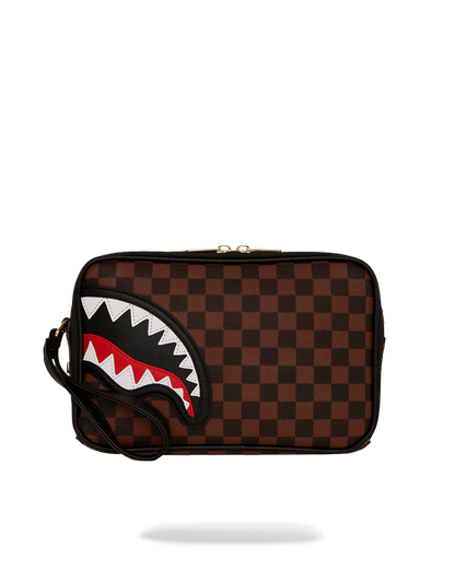 NECESER SAWTOOTH SHARKS IN PARIS TOILETRY - MARRON - SPRAYGROUND | 910B7840NSZ
