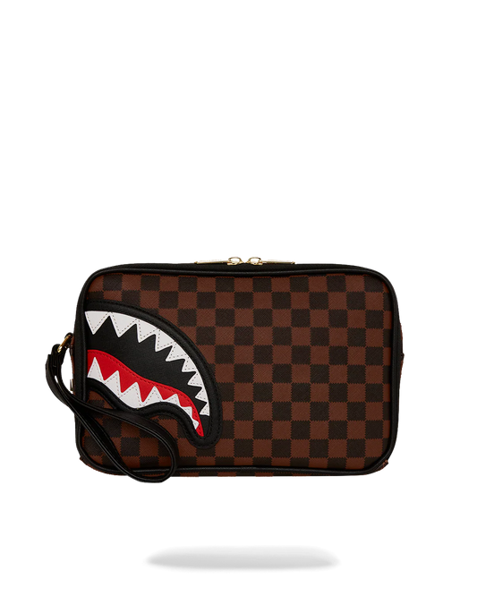NECESER SAWTOOTH SHARKS IN PARIS TOILETRY - MARRON - SPRAYGROUND | 910B7840NSZ