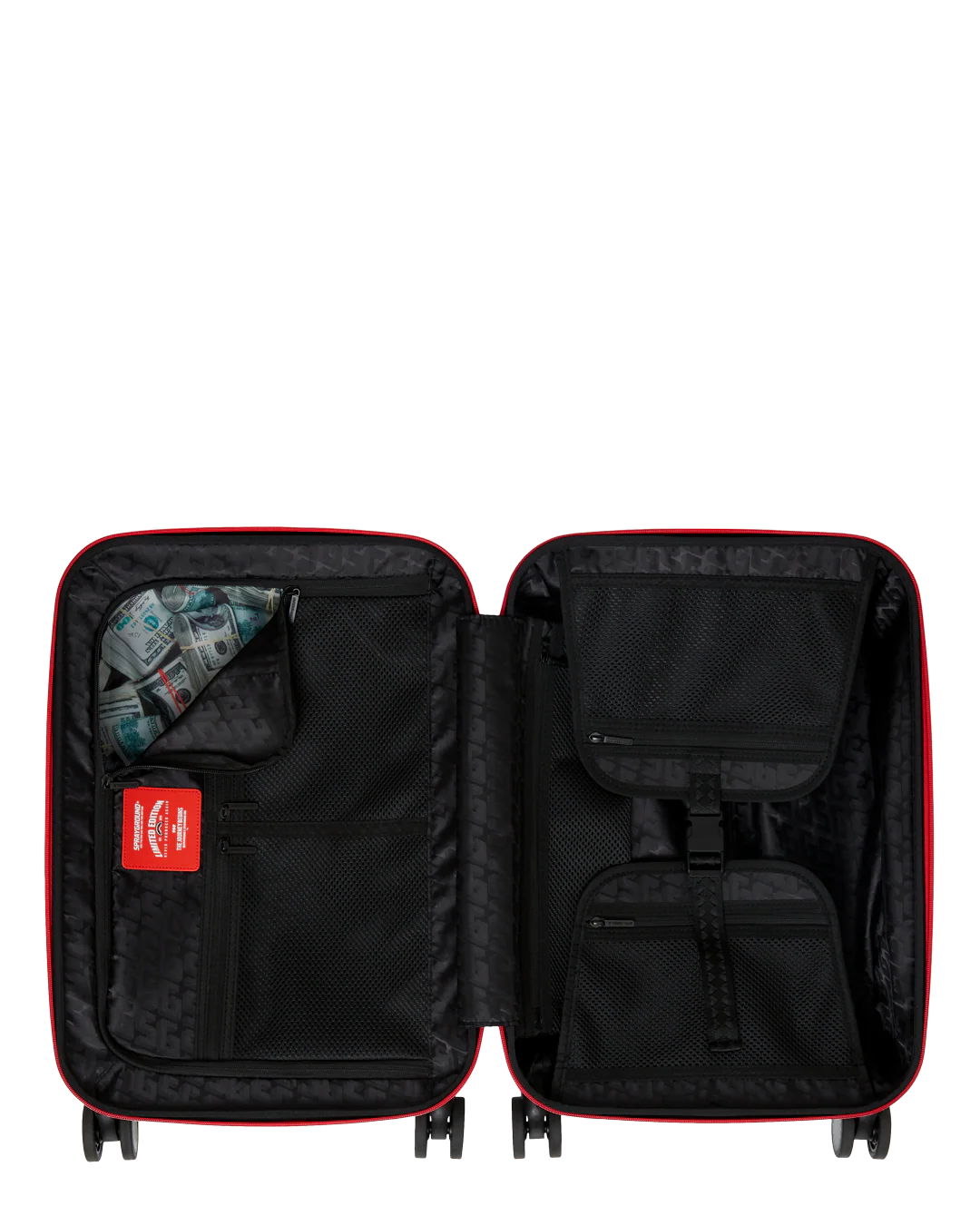 MALETA DE CABINA "THE HERO SHARKITECTURE" - NEGRO - SPRAYGROUND |  910CL273NSZ