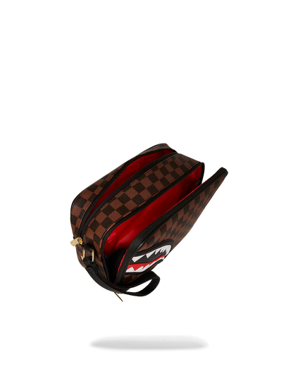 NECESER SAWTOOTH SHARKS IN PARIS TOILETRY - MARRON - SPRAYGROUND | 910B7840NSZ