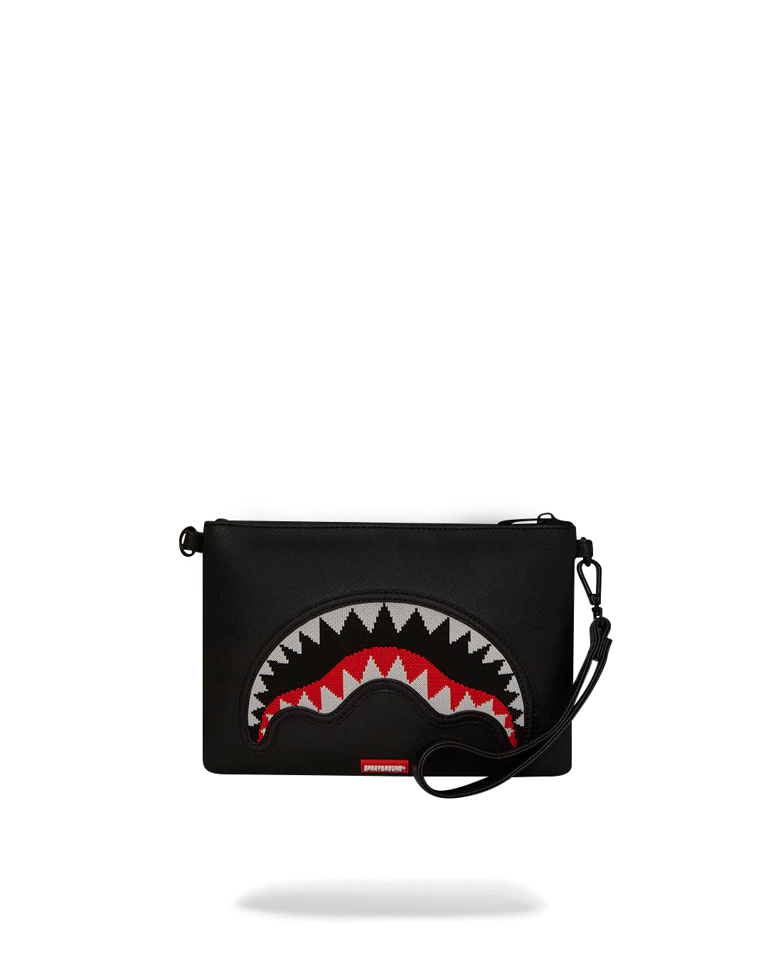 BOLSO POCHETTE CONVERTIBLE BANDOLERA FLY KNIT MOUTH CROSSOVER CROSSOVER CLUTCH - NEGRO - SPRAYGROUND | 910B8028NSZ