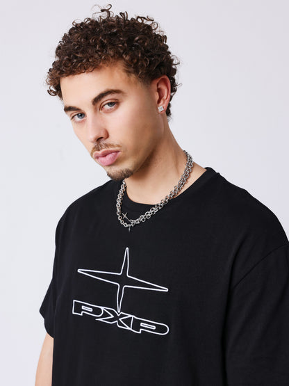 CAMISETA LOGO PxP - NEGRO - PROJECT X PARIS | FL25101-BK