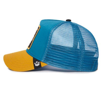 GORRA TRUCKER LEOPARDO "AMBUSH" - AZUL/AMARILLO - GOORIN BROS 101-1998