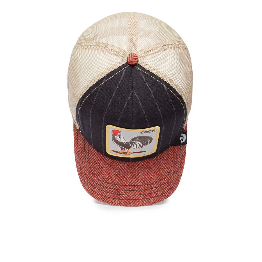 GORRA TRUCKER GALLO "MOON ROOSTER" - AZUL MARINO - GOORIN BROS THE FARM ANIMALS | 101-1486