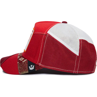 GORRA TRUCKER GALLO "COCK 3D" - ROJO- GOORIN BROS PREMIUM THE FARM ANIMALS | 101-1402