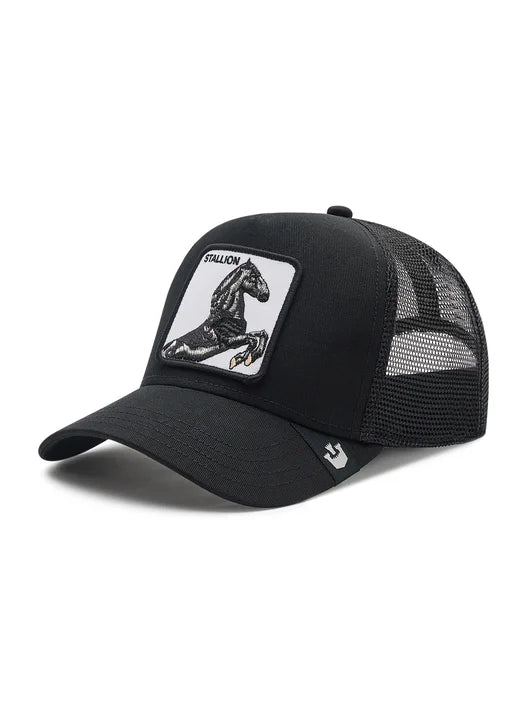 GORRA TRUCKER CABALLO "THE STALLION" - NEGRO - GOORIN BROS THE FARM ANIMALS | 101-0393