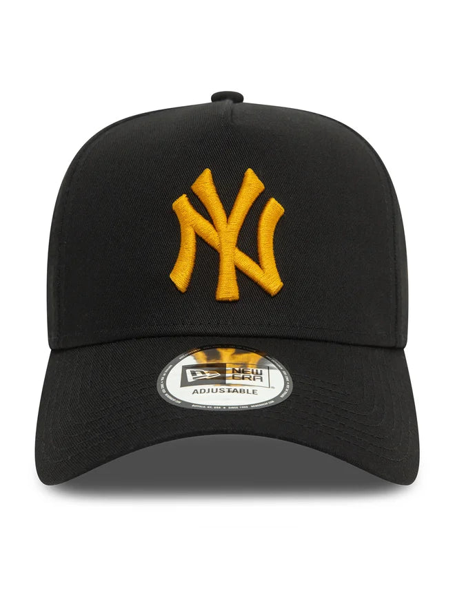 GORRA "NEW YORK YANKEES" LEAGUE ESSENTIAL EFRAME - NEGRO/AMARILLO - NEW ERA | 60580696