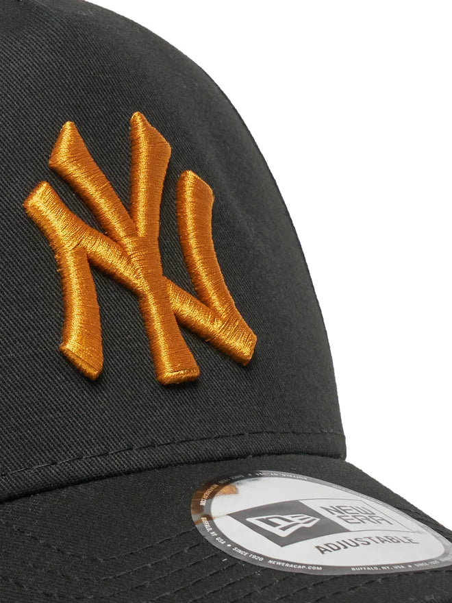 GORRA "NEW YORK YANKEES" LEAGUE ESSENTIAL EFRAME - NEGRO/AMARILLO - NEW ERA | 60580696