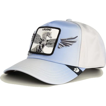 GORRA TRUCKER CABALLO "FLARE UP" - AZUL - GOORIN BROS THE FARM ANIMALS | 101-2243