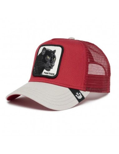 GORRA TRUCKER PANTERA "THE PANTHER" - ROJO - GOORIN BROS THE FARM ANIMALS | 101-0381