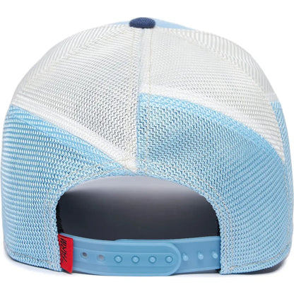 GORRA TRUCKER GALLO "CABALLO 3D" - AZUL- GOORIN BROS PREMIUM THE FARM ANIMALS | 101-1403