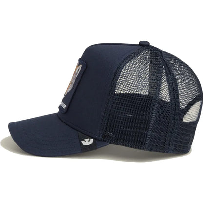 GORRA TRUCKER LOBO "SURVIVOR" - AZUL MARINO - GOORIN BROS THE FARM ANIMALS | 101-3003