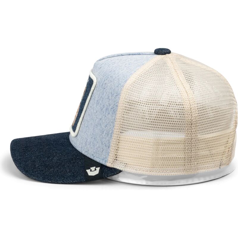 GORRA TRUCKER OSO "THE CUDDLY BEAR" - AZUL TEJANO - GOORIN BROS THE FARM ANIMALS | 101-3152