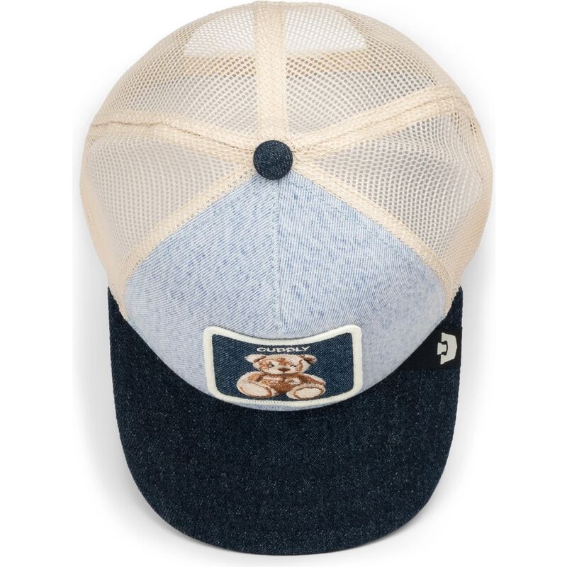 GORRA TRUCKER OSO "THE CUDDLY BEAR" - AZUL TEJANO - GOORIN BROS THE FARM ANIMALS | 101-3152
