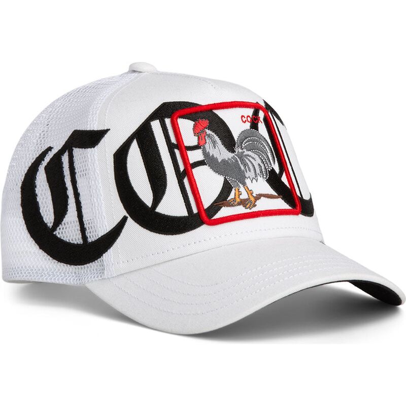GORRA TRUCKER GALLO "OLD ENGLISH" - NEGRO/BLANCO - GOORIN BROS THE FARM ANIMALS | 101-2612