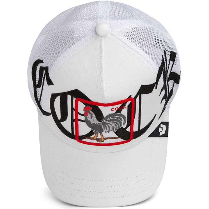GORRA TRUCKER GALLO "OLD ENGLISH" - NEGRO/BLANCO - GOORIN BROS THE FARM ANIMALS | 101-2612