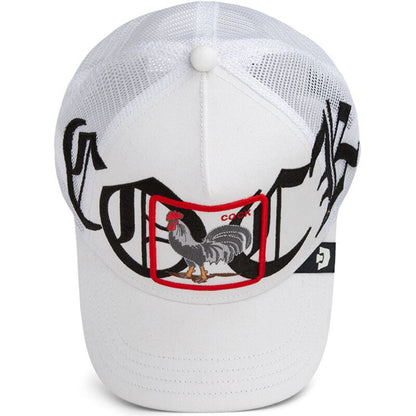 GORRA TRUCKER GALLO "OLD ENGLISH" - NEGRO/BLANCO - GOORIN BROS THE FARM ANIMALS | 101-2612