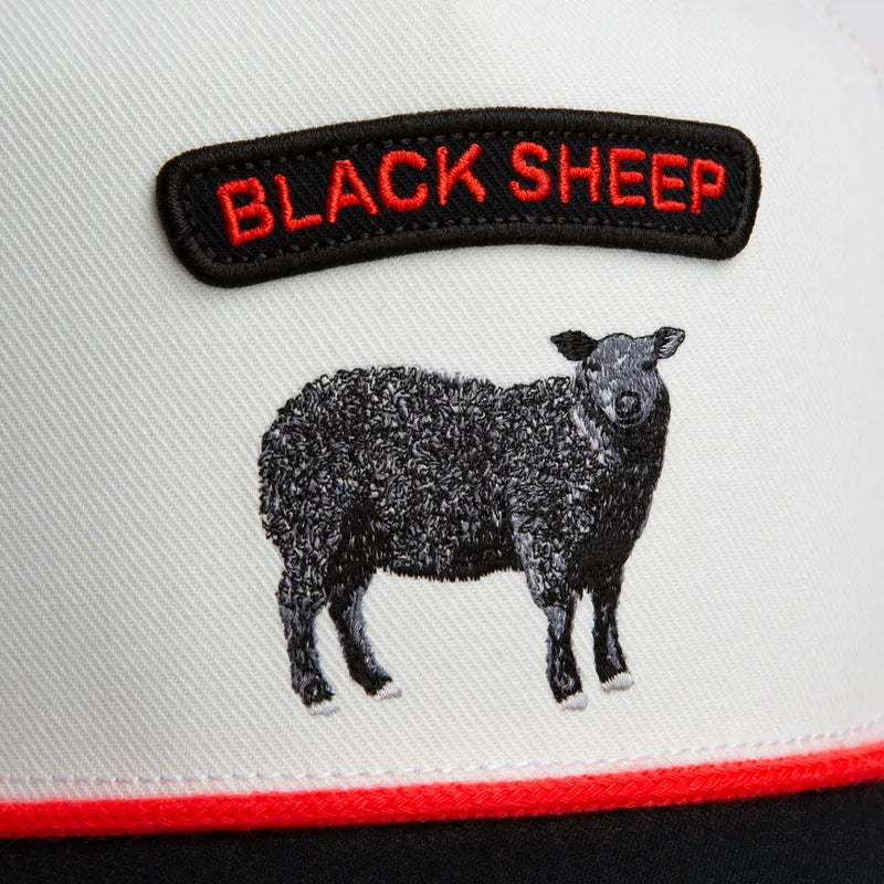 GORRA TRUCKER OVEJA "THE BLACK SHEEP" - BLANCA/NEGRO - GOORIN BROS THE FARM ANIMALS | 101-2616