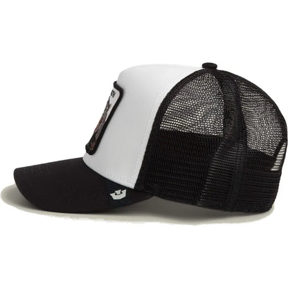 GORRA TRUCKER PANTERA "STRENGTH PANTHER" - BLANCO/NEGRO - GOORIN BROS THE FARM ANIMALS | 101-2998