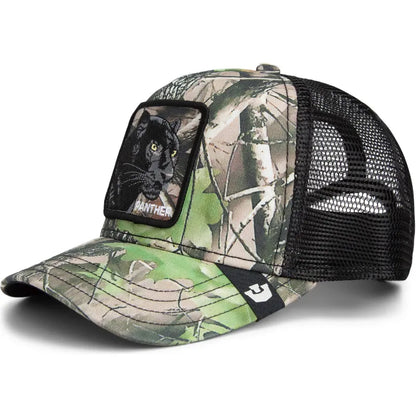 GORRA TRUCKER PANTERA "PANTHER" - CAMUFLAJE - GOORIN BROS THE FARM ANIMALS | 101-2559