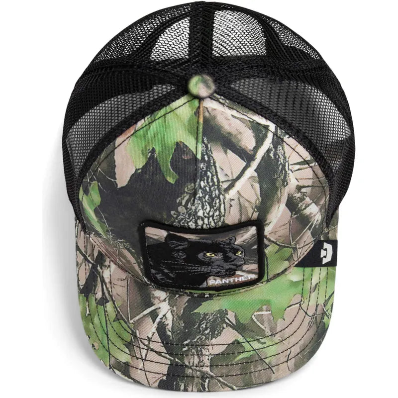 GORRA TRUCKER PANTERA "PANTHER" - CAMUFLAJE - GOORIN BROS THE FARM ANIMALS | 101-2559