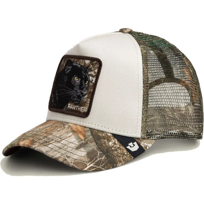 GORRA TRUCKER PANTERA "PANTHER" - CAMUFLAJE - GOORIN BROS THE FARM ANIMALS | 101-2987