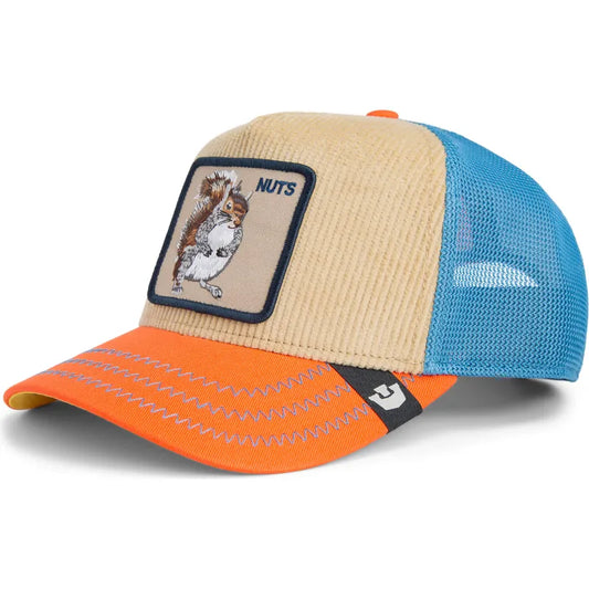 GORRA TRUCKER ARDILLA "NUTS" - MULTI - GOORIN BROS THE FARM ANIMALS | 101-2598