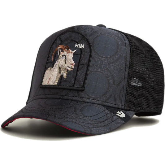 GORRA TRUCKER CABRA "HIM" - NEGRO - GOORIN BROS THE FARM ANIMALS | 101-2795