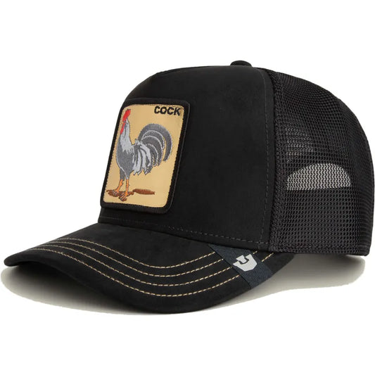 GORRA TRUCKER GALLO "GOLDEN COCK" - NEGRO - GOORIN BROS THE FARM ANIMALS | 101-2531