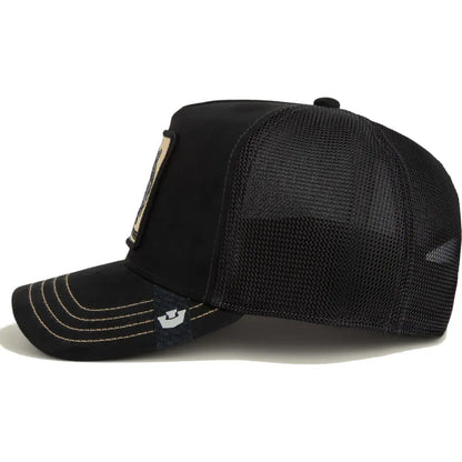 GORRA TRUCKER PANTERA "GOLDEN PANTHER" - NEGRO - GOORIN BROS THE FARM ANIMALS | 101-2529